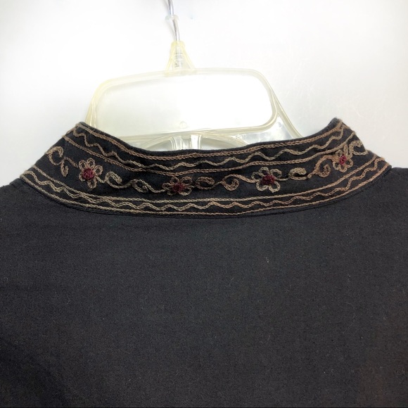 Embroidered folk jacket top - Picture 8 of 16